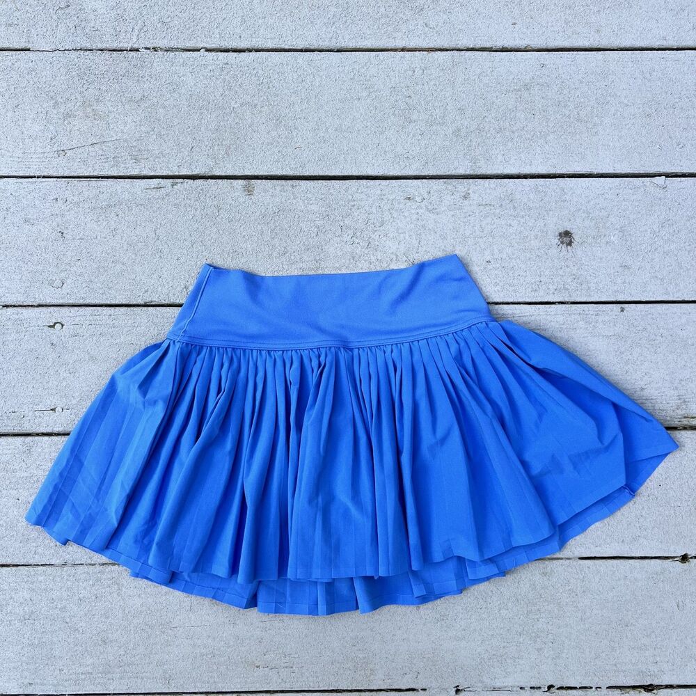 Offline by Aerie Real Me Pleated Skort Blue Woman's-Size M